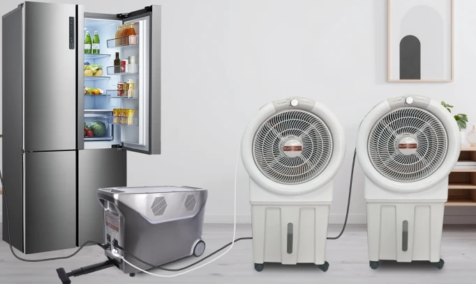 Home backup use case with portable power station